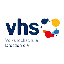[Translate to Leichte Sprache:] Das Logo der Volkshochschule Dresden